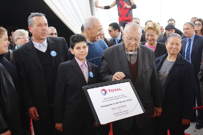 Nouvelle image pour les stations Total Tunisie