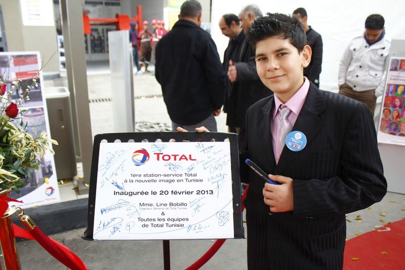 Nouvelle image pour les stations Total Tunisie