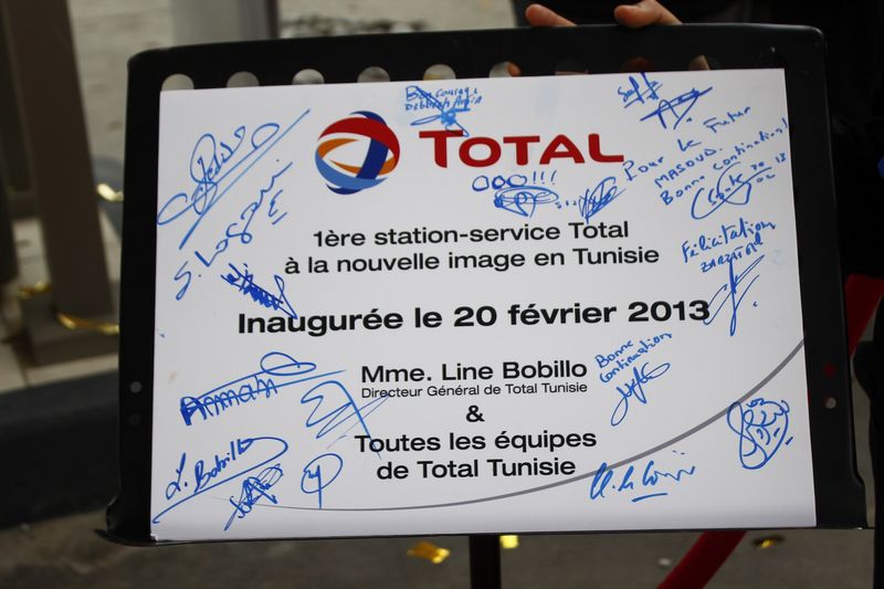 Nouvelle image pour les stations Total Tunisie