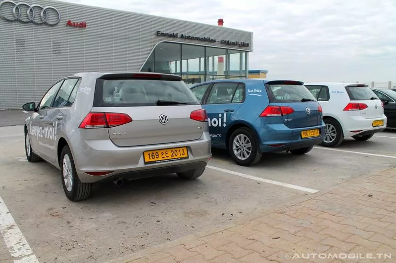 Essai Volkswagen Golf 7 - La Goulette