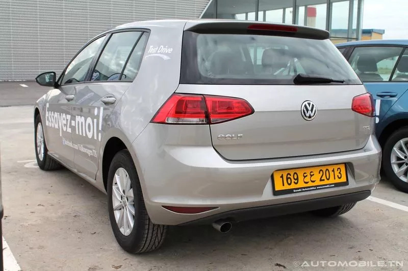 Essai Volkswagen Golf 7 - La Goulette