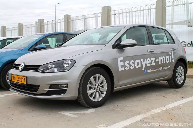 Essai Volkswagen Golf 7 - La Goulette