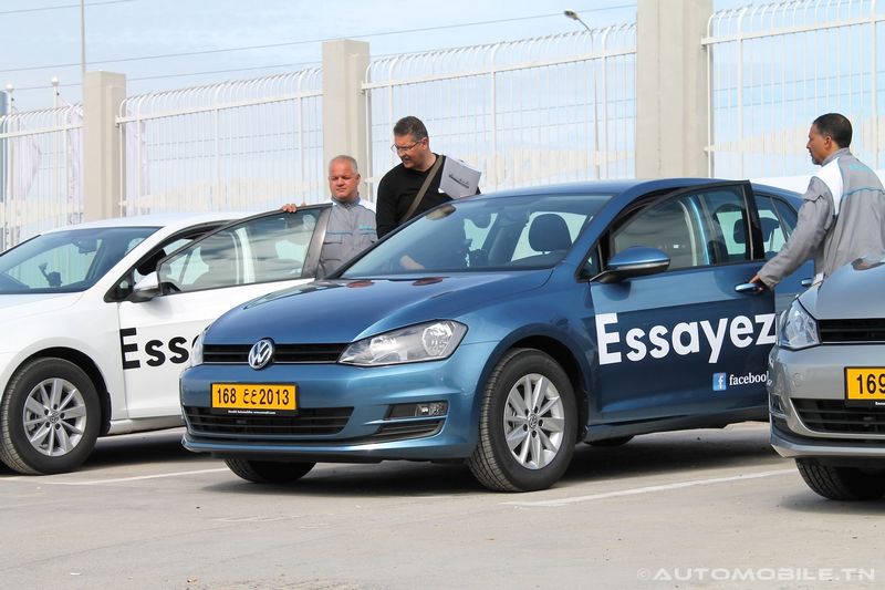 Essai Volkswagen Golf 7 - La Goulette
