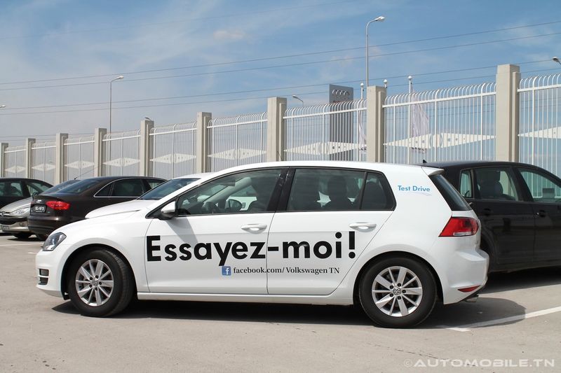 Essai Volkswagen Golf 7 - La Goulette