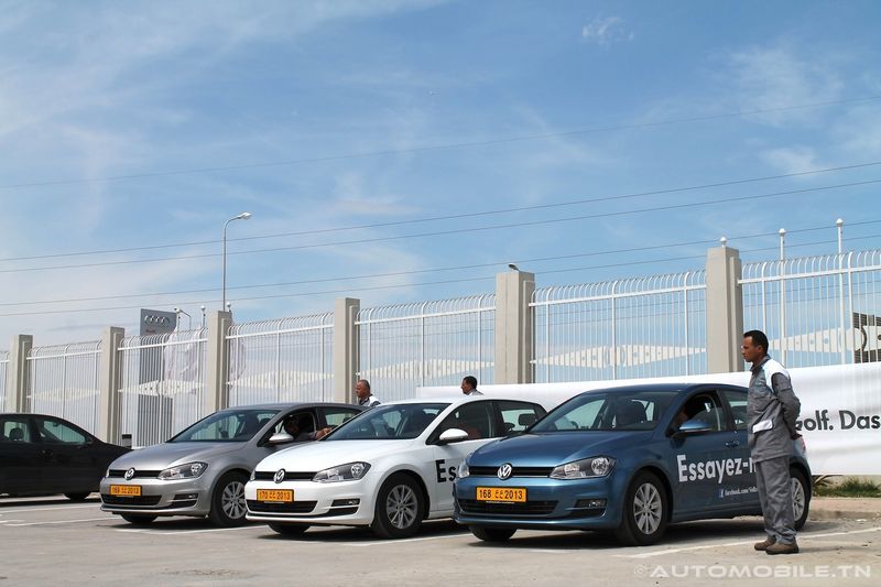 Essai Volkswagen Golf 7 - La Goulette