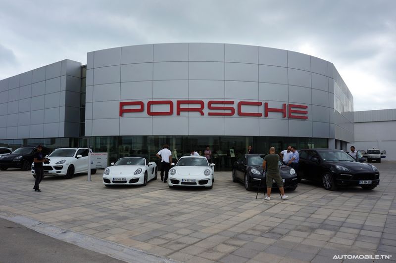 Essais Porsche lors des journ