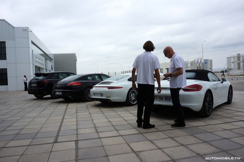 Essais Porsche lors des journ