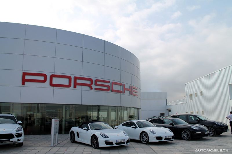 Essais Porsche lors des journ