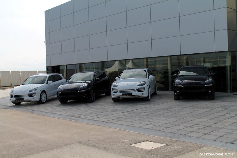 Essais Porsche lors des journ