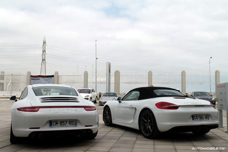 Essais Porsche lors des journ