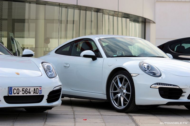 Essais Porsche lors des journ