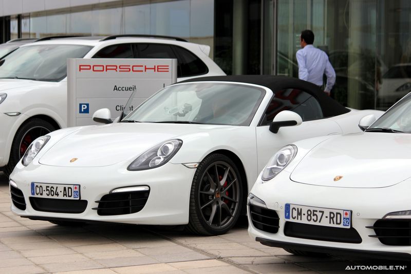 Essais Porsche lors des journ