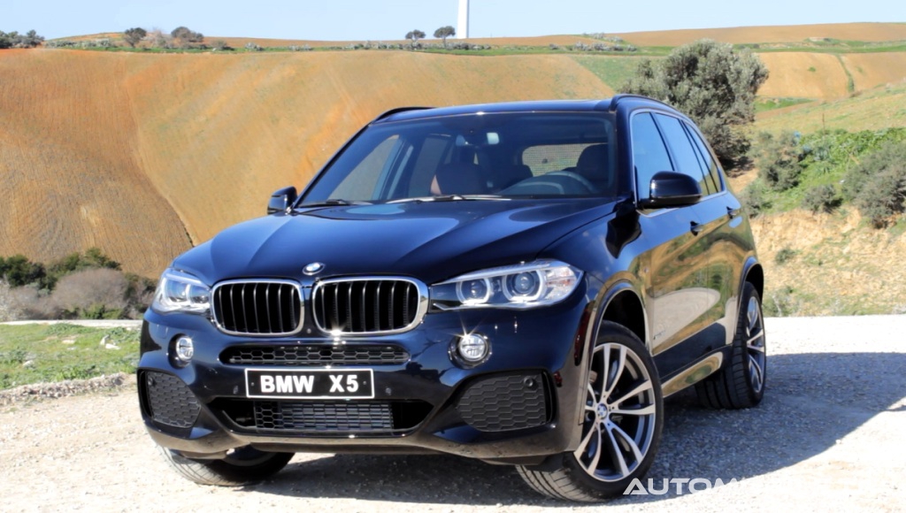 Essai du nouveau BMW X5 Pack M dans 100% auto