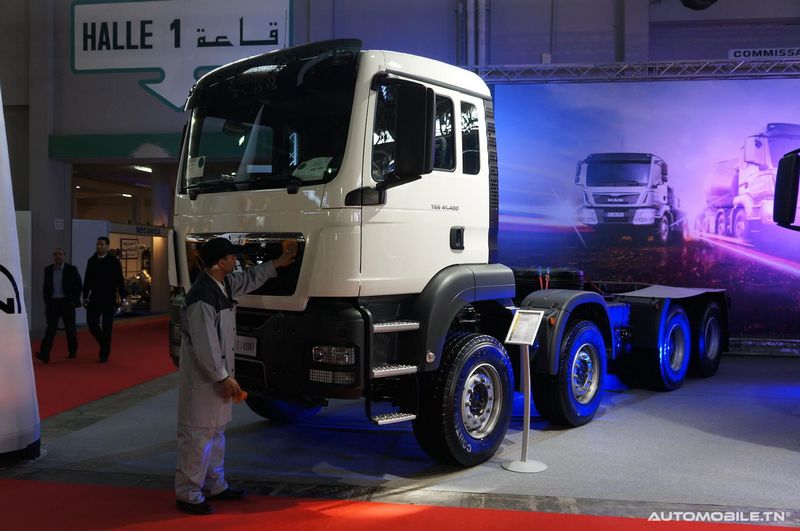 Les Camions MAN au salon BTP Expo