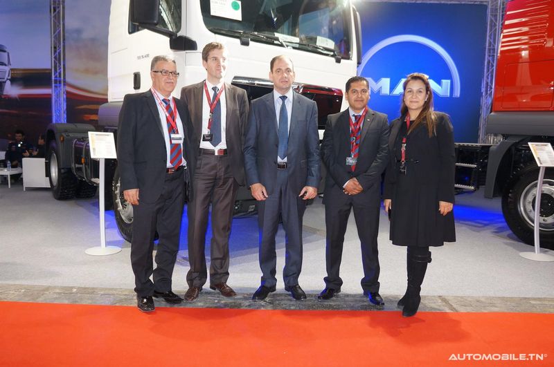 Les Camions MAN au salon BTP Expo
