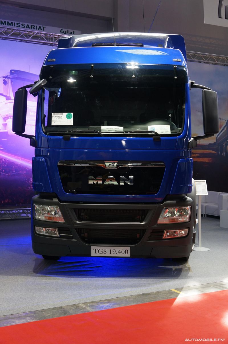 Les Camions MAN au salon BTP Expo