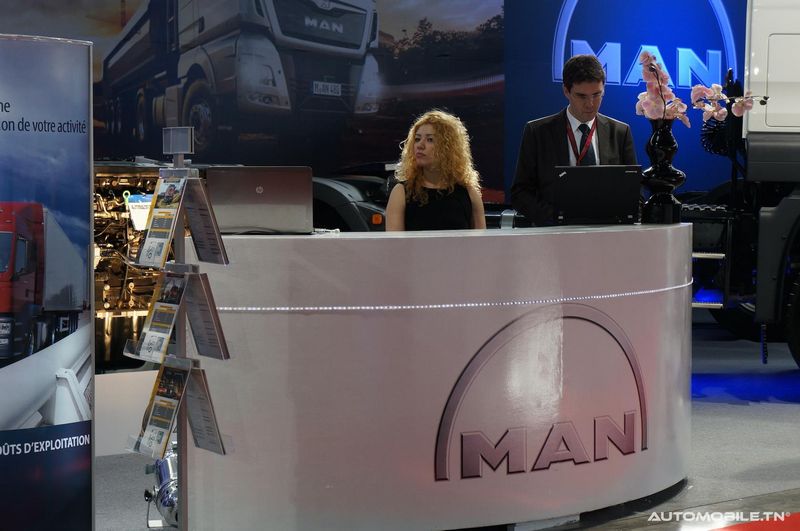 Les Camions MAN au salon BTP Expo