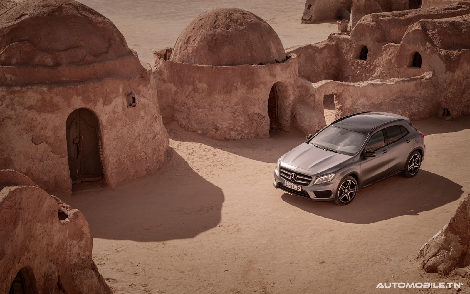 Shooting de la GLA dans le desert tunisien