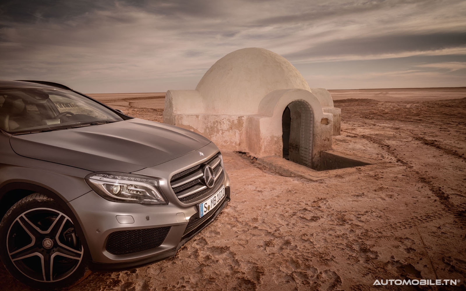 Shooting de la GLA dans le desert tunisien