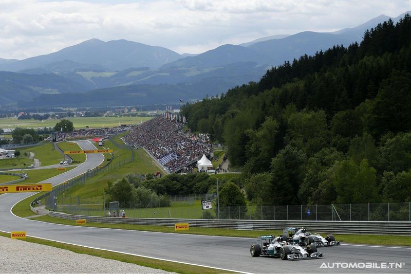 Un double pour Mercedes en F1 lors du Grand-Prix Autriche