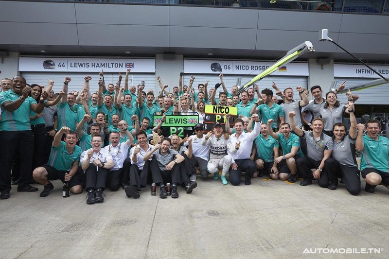 Un double pour Mercedes en F1 lors du Grand-Prix Autriche