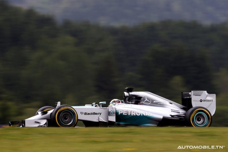 Un double pour Mercedes en F1 lors du Grand-Prix Autriche