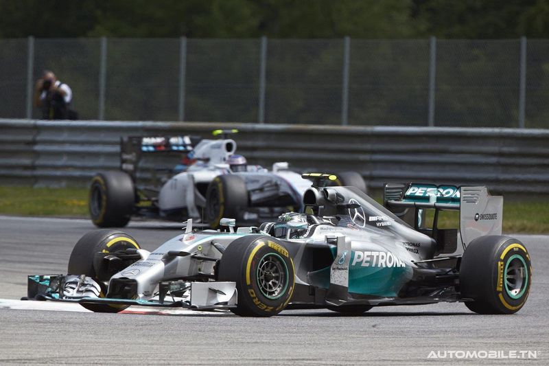 Un double pour Mercedes en F1 lors du Grand-Prix Autriche