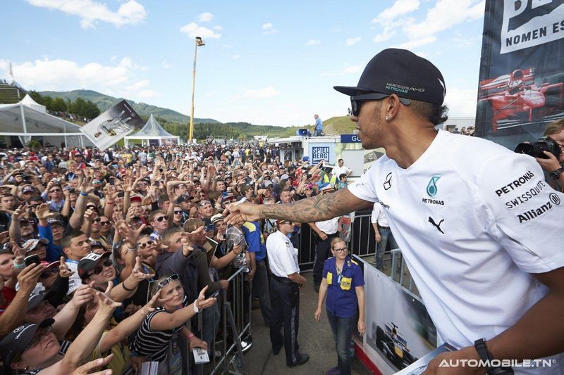 Un double pour Mercedes en F1 lors du Grand-Prix Autriche