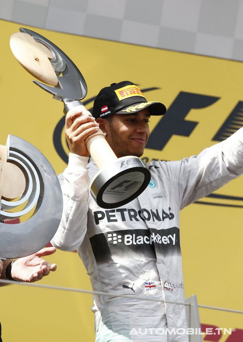 Un double pour Mercedes en F1 lors du Grand-Prix Autriche