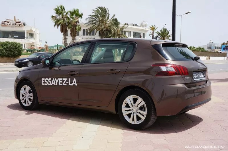 Essai de la nouvelle Peugeot 308 en Tunisie