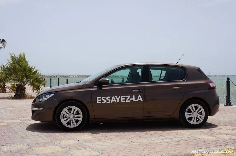 Essai de la nouvelle Peugeot 308 en Tunisie