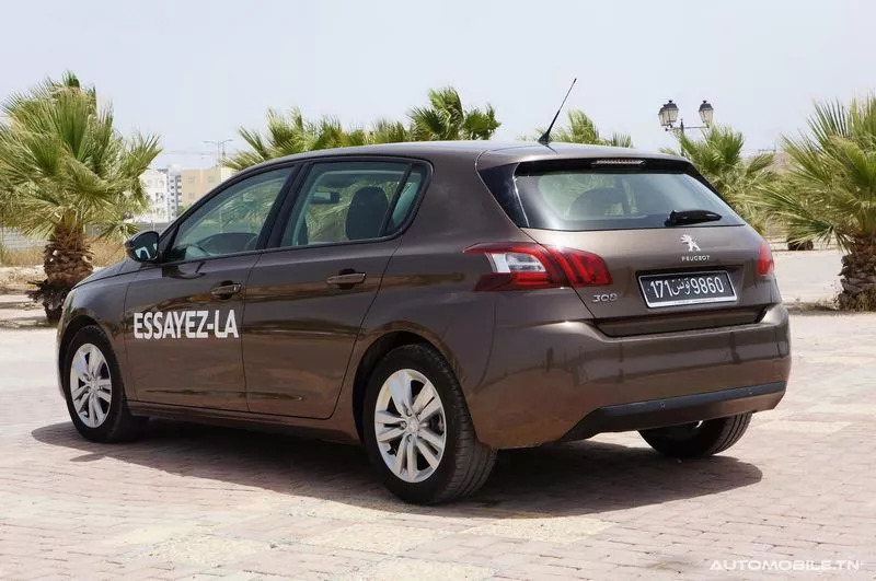 Essai de la nouvelle Peugeot 308 en Tunisie