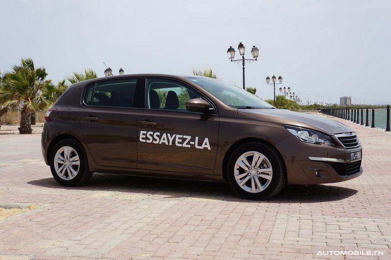 Essai de la nouvelle Peugeot 308 en Tunisie