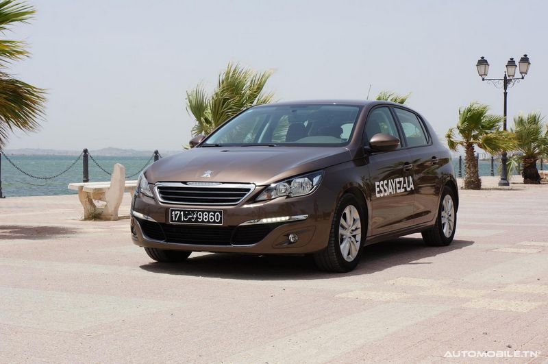 Essai de la nouvelle Peugeot 308 en Tunisie