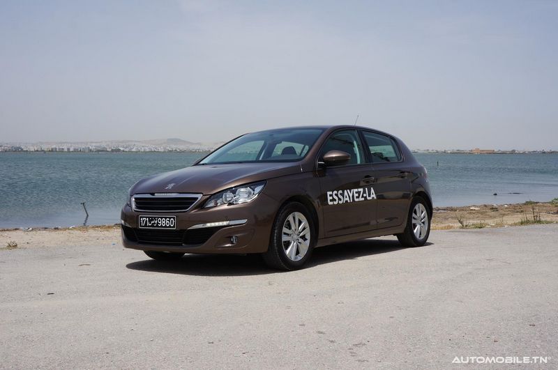 Essai de la nouvelle Peugeot 308 en Tunisie