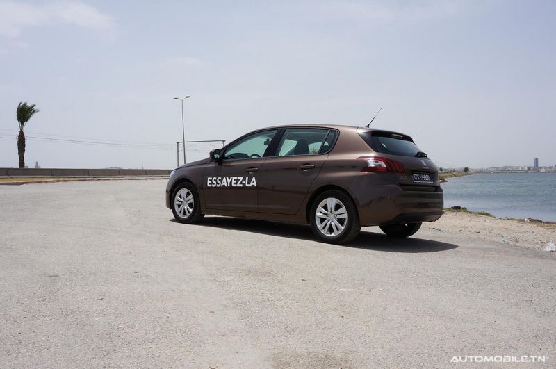 Essai de la nouvelle Peugeot 308 en Tunisie