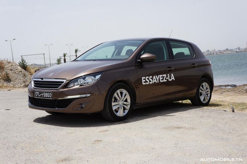 Essai de la nouvelle Peugeot 308 en Tunisie