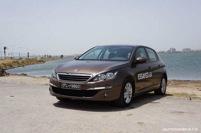 Essai de la nouvelle Peugeot 308 en Tunisie
