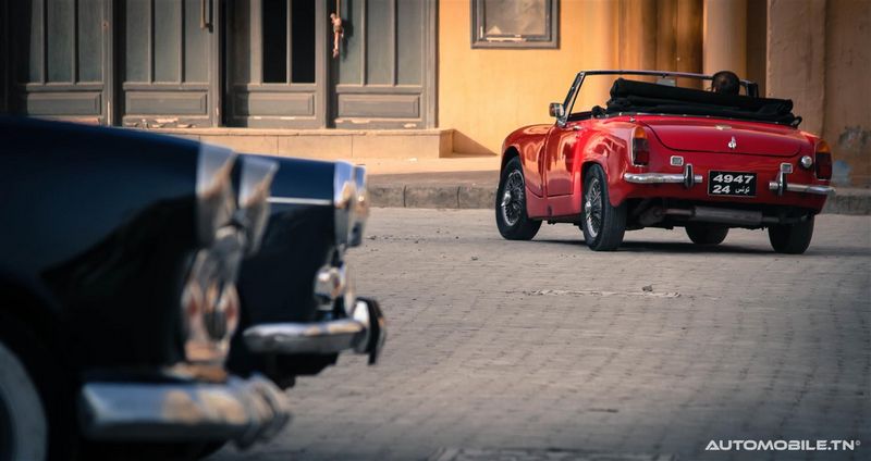 Les voitures historiques au Carthago Film Studio