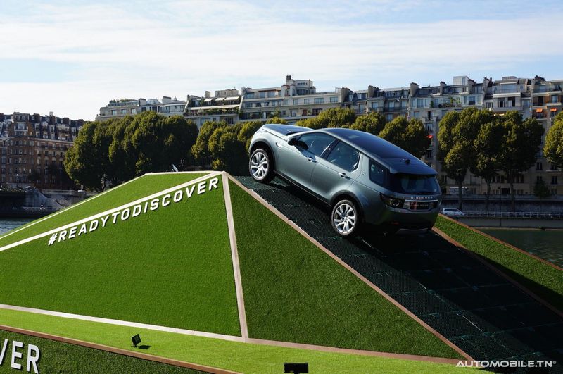 Arrivee du Nouveau Discovery Sport dans un style tres British