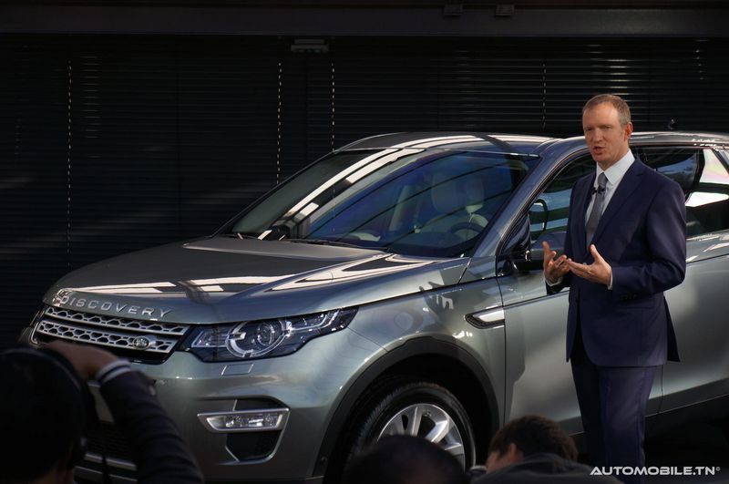 Arrivee du Nouveau Discovery Sport dans un style tres British