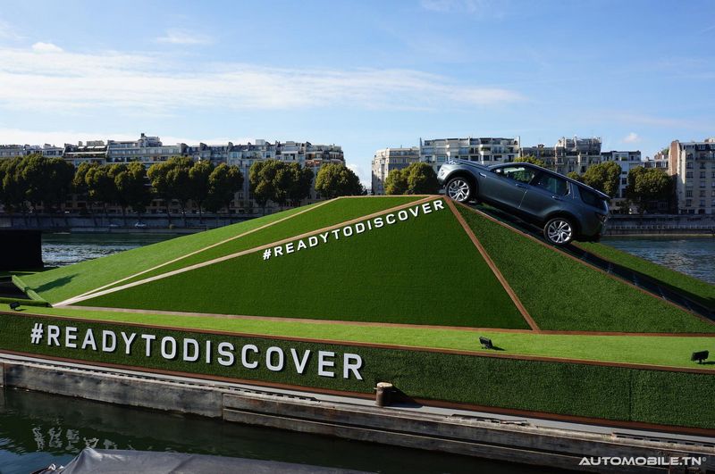 Arrivee du Nouveau Discovery Sport dans un style tres British