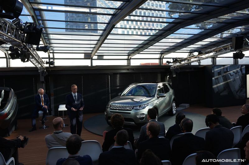 Arrivee du Nouveau Discovery Sport dans un style tres British