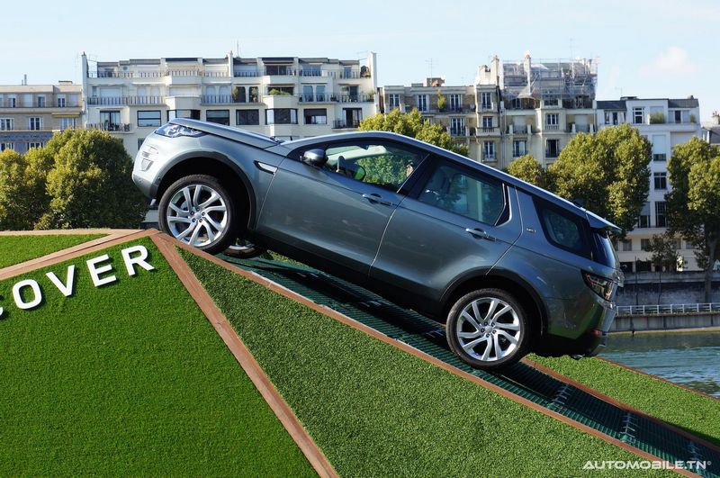 Arrivee du Nouveau Discovery Sport dans un style tres British