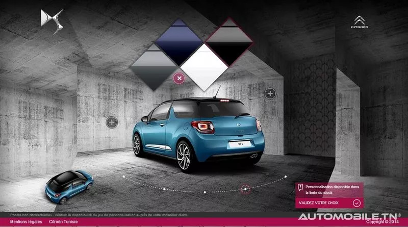 Citroën DS3 - Ultra personnalisable