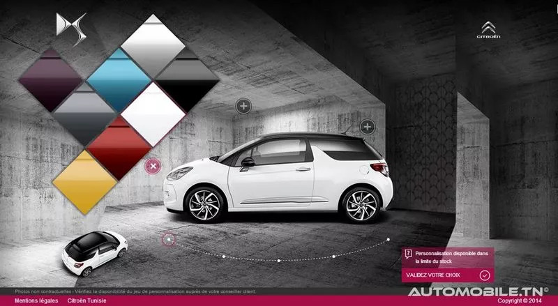 Citroën DS3 - Ultra personnalisable