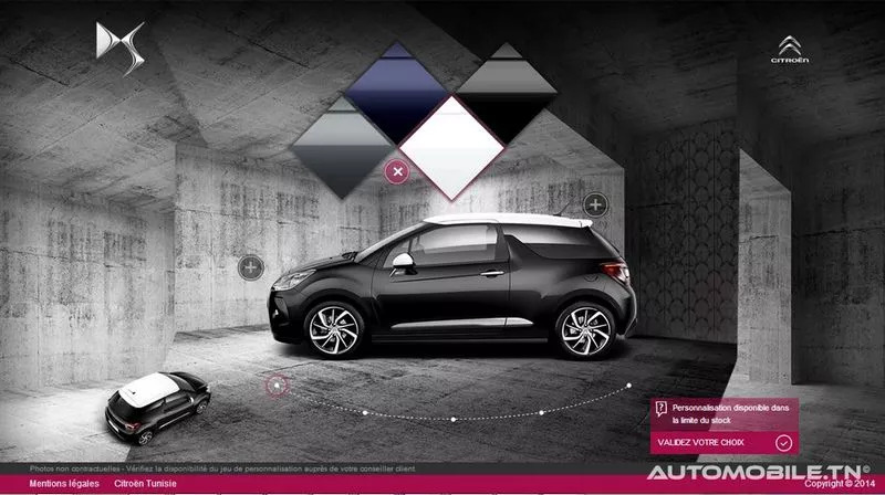 Citroën DS3 - Ultra personnalisable