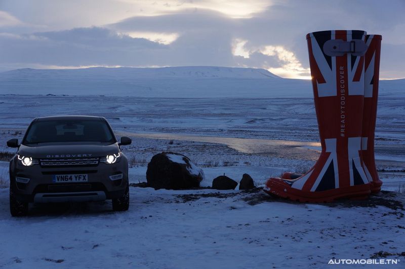 Essai Land Rover Discovery Sport - Islande