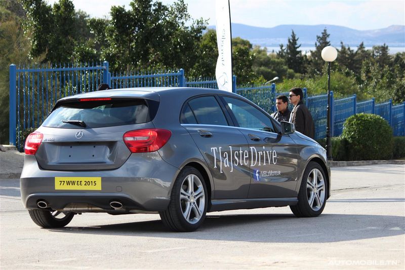 Essai de la nouvelle Mercedes Classe C à Gammarth