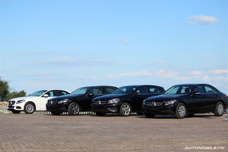 Essai de la nouvelle Mercedes Classe C à Gammarth